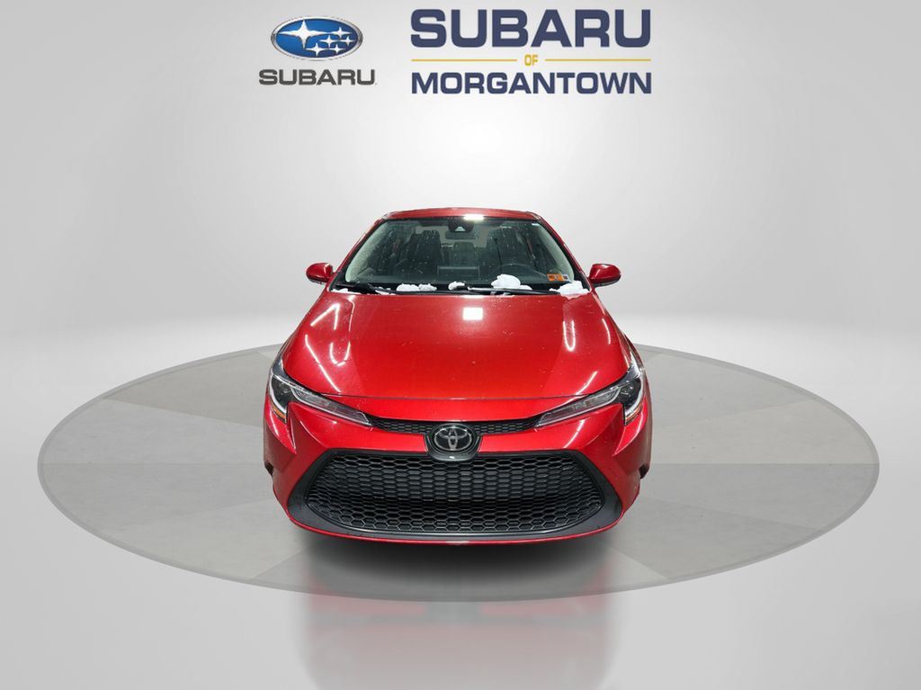 Used 2021 Toyota Corolla LE with VIN JTDEPMAEXMJ186424 for sale in Morgantown, WV