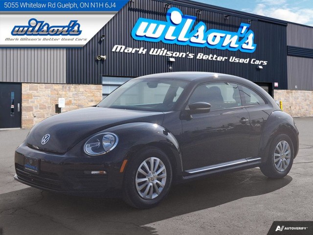 Certified Pre-Owned 2017 Volkswagen Beetle Coupe Trendline | Rare Manual ! | Heated Seats | Reverse Cam | Bluetooth | New Tires | New Brakes |