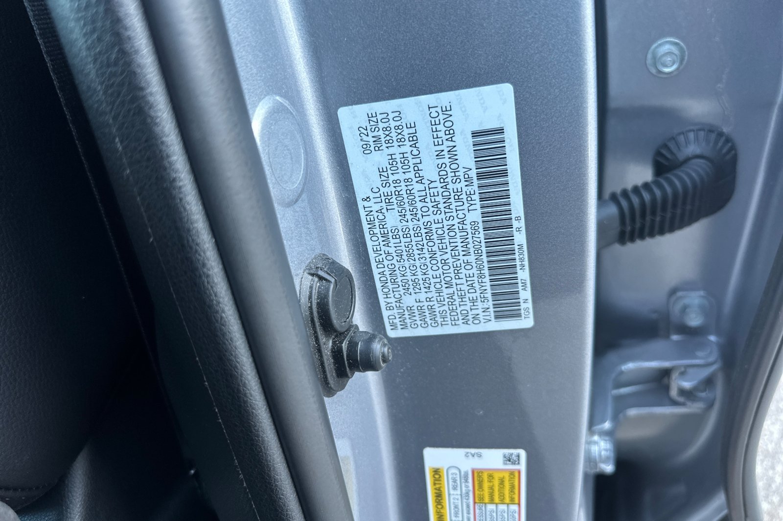 2022 Honda Passport TrailSport photo 35