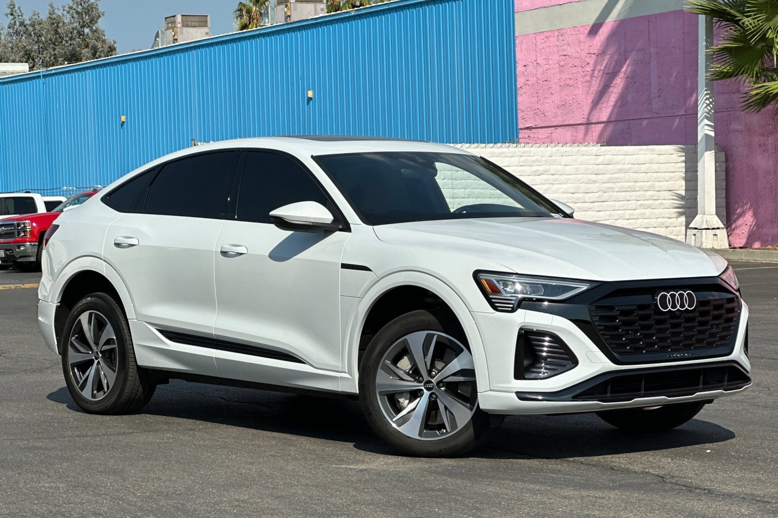 Used 2024 Audi Q8 Sportback e-tron Premium with VIN WA1BAAGE8RB024605 for sale in Fresno, CA