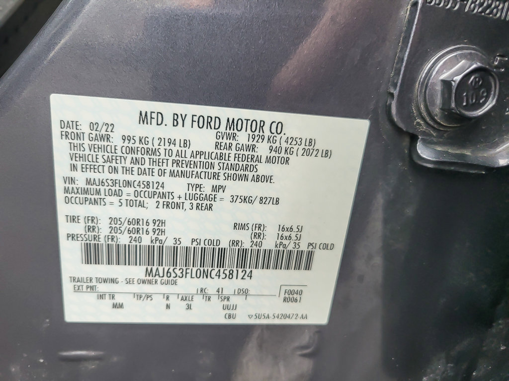 2022 FORD ECOSPORT - Image 25