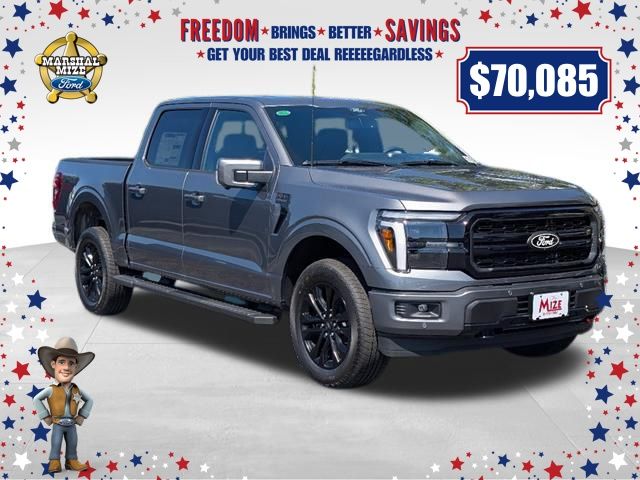 New 2025 Carbonized Gray Metallic Ford Lariat image 1