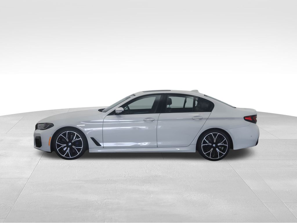 Certified 2022 BMW 5 Series M550i with VIN WBA13BK06NCH90169 for sale in Minneapolis, Minnesota