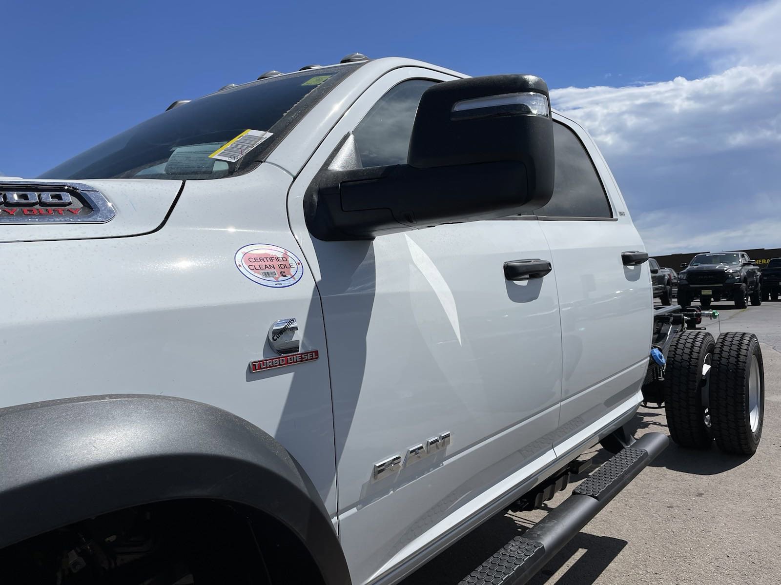 New 2024 Bright White Clearcoat Ram SLT image 3