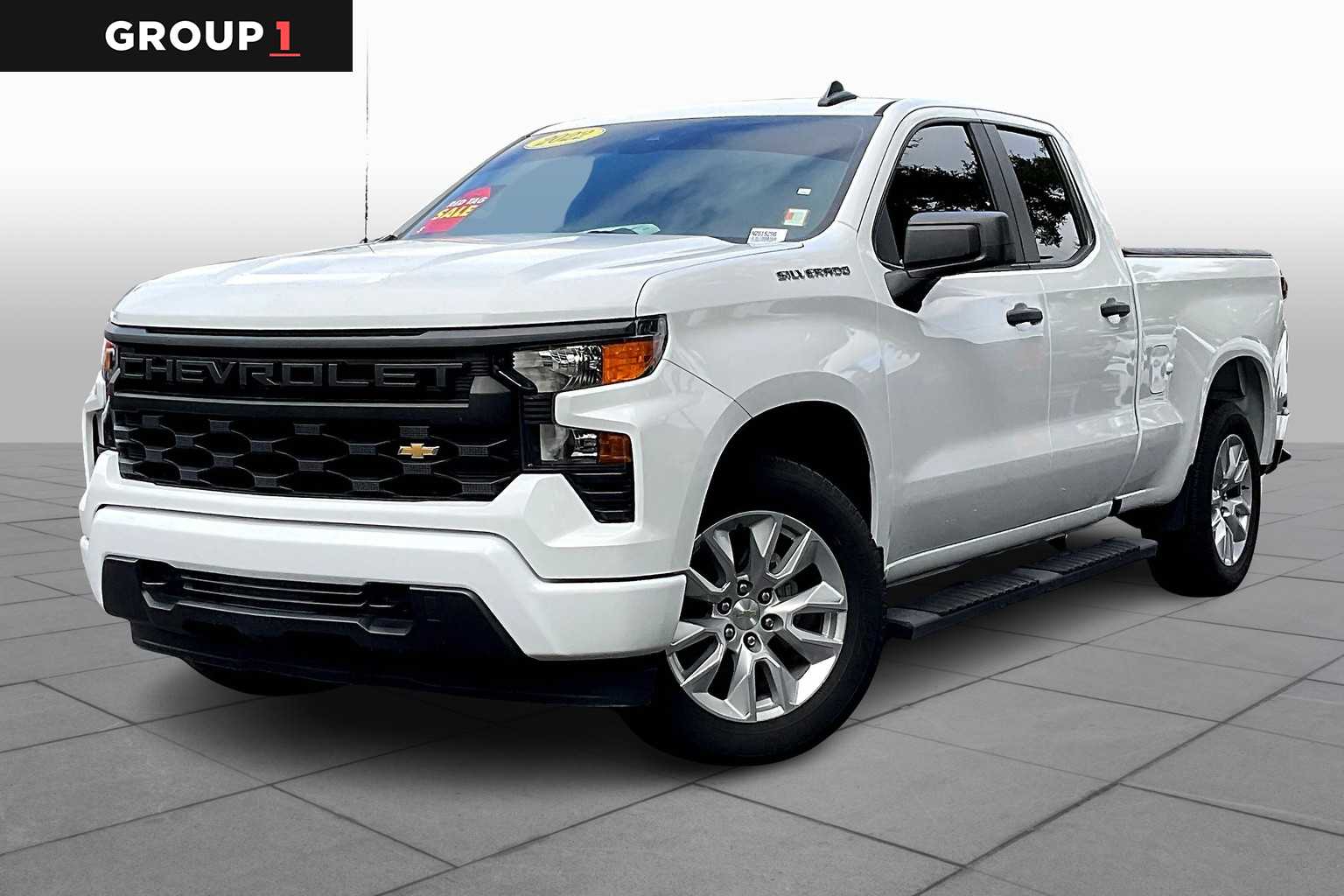 Certified Pre-Owned 2022 Chevrolet Silverado 1500 Custom Extended - Main Image