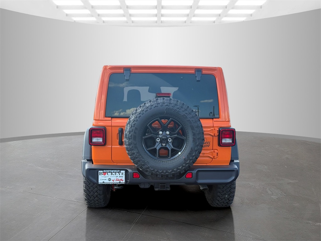 2025 Jeep Wrangler Willys photo 4