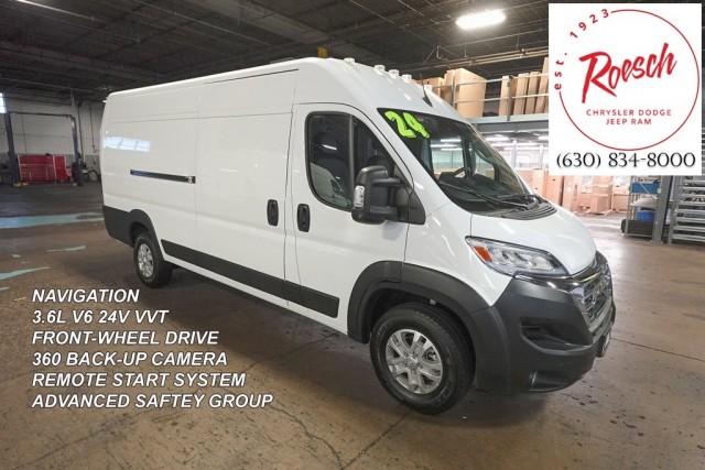Pre-Owned 2024 Ram ProMaster 3500 High Roof 3D Extended Cargo Van