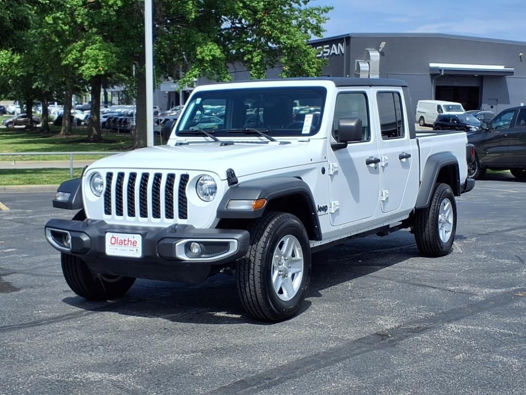 Used 2023 Jeep Gladiator Sport S with VIN 1C6HJTAG4PL523132 for sale in Kansas City