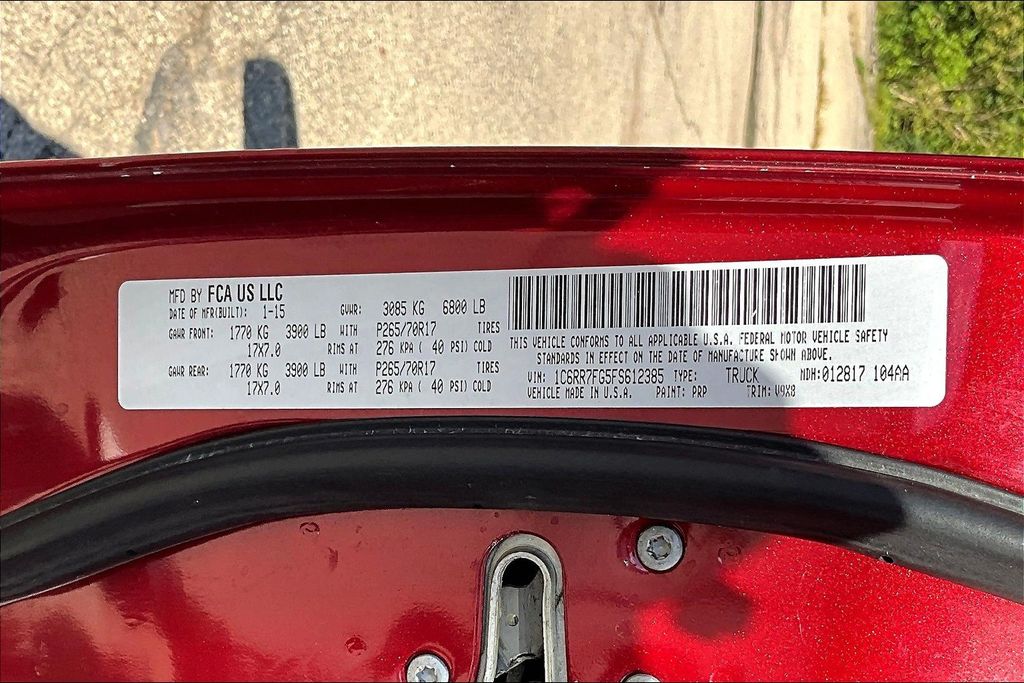 2015 Ram 1500 Tradesman photo 15