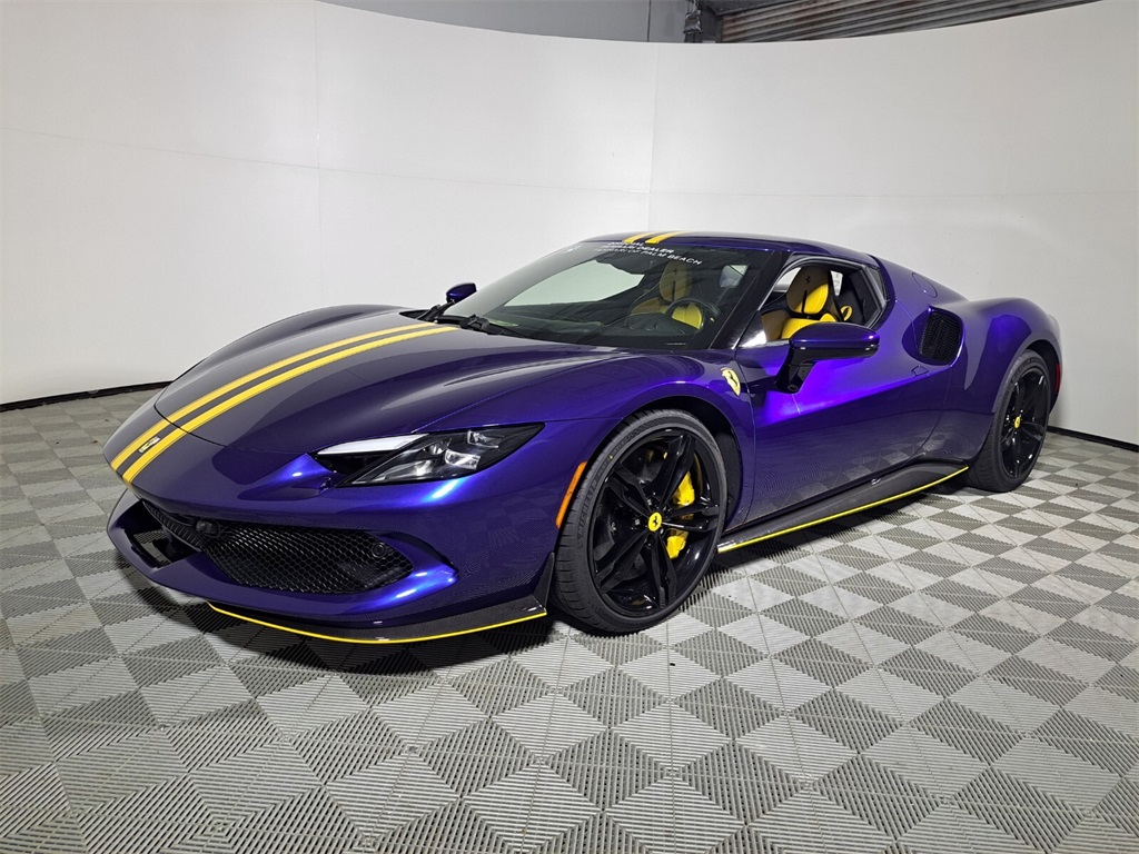 Certified Used 2024 Blu Elettrico Ferrari  image 12