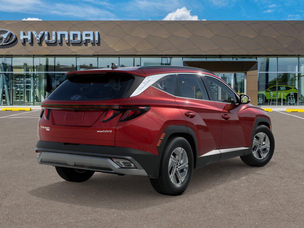 2025 Hyundai Tucson Hybrid Blue photo 4