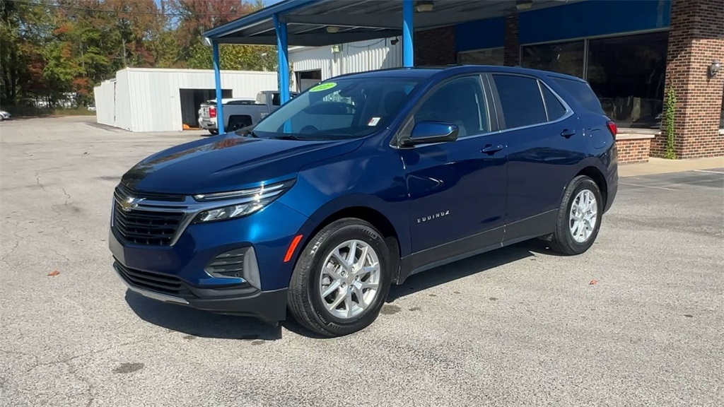 Used 2022 Chevrolet Equinox LT with VIN 3GNAXKEV0NS214896 for sale in Brazil, IN