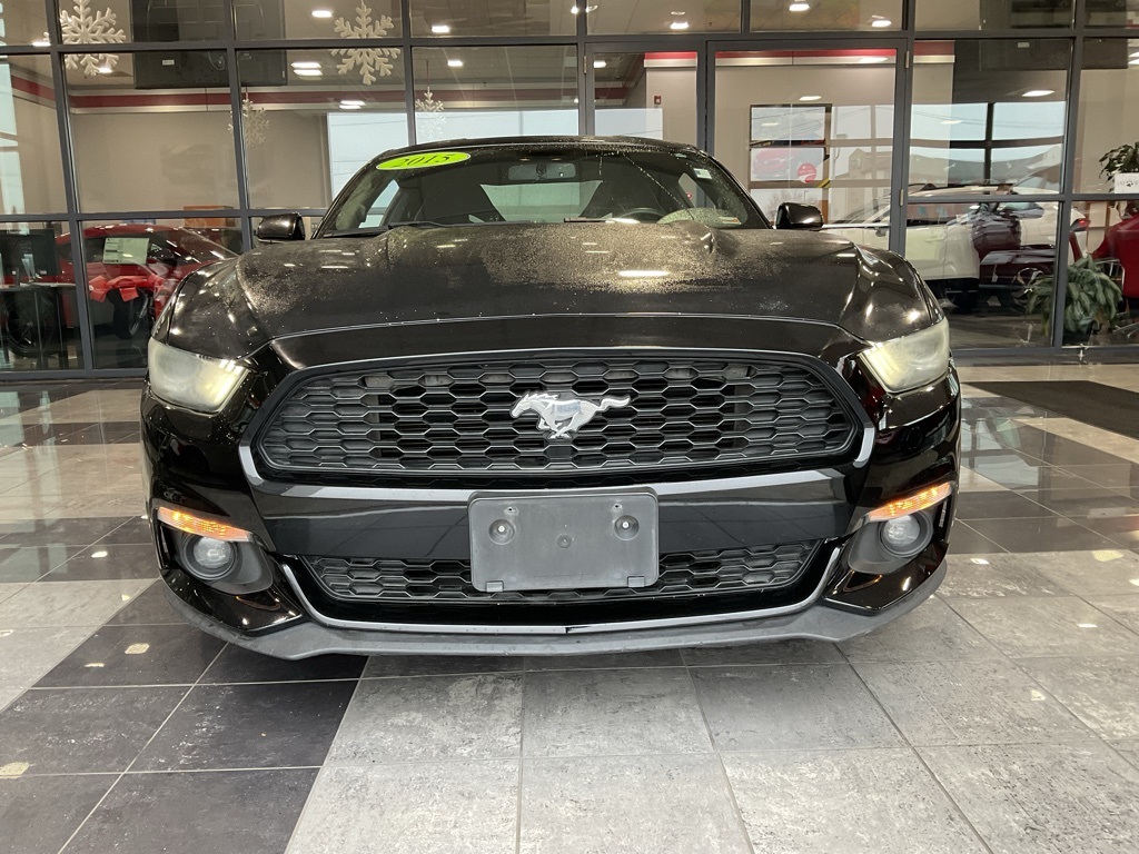 Used 2015 Ford Mustang EcoBoost with VIN 1FA6P8TH7F5337840 for sale in Kansas City
