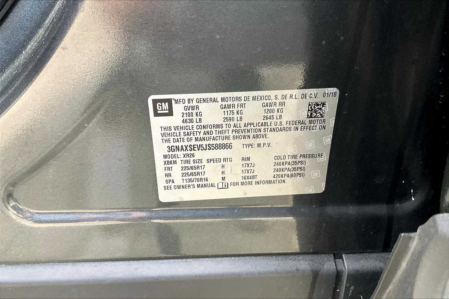 2018 Chevrolet Equinox LT photo 31