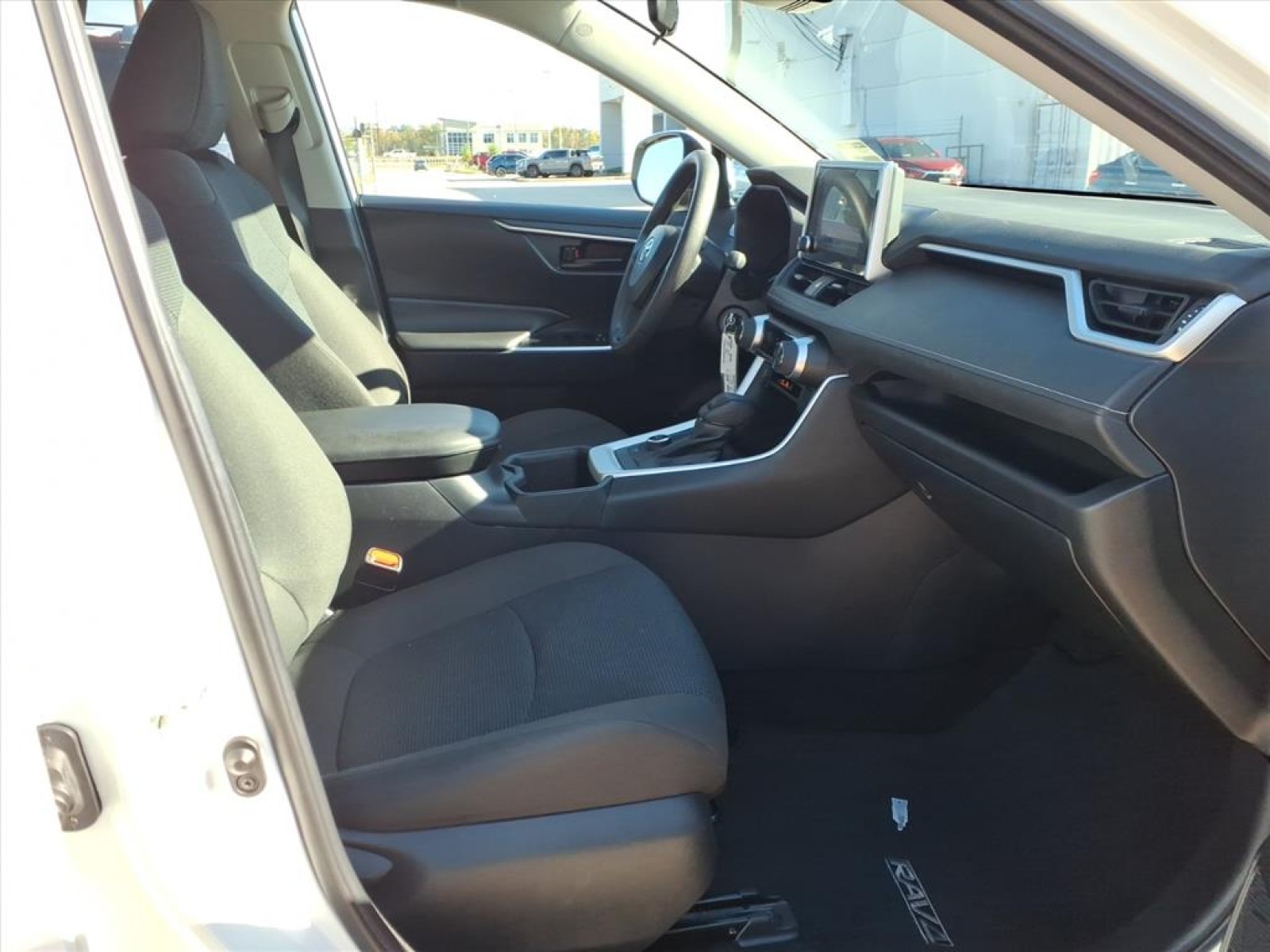 2024 Toyota RAV4 Hybrid LE White at Robbins Nissan