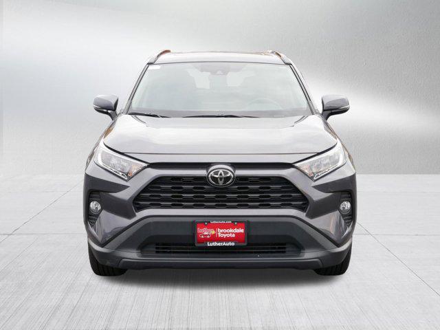 Certified 2020 Toyota RAV4 XLE with VIN 2T3P1RFV3LW111774 for sale in Brooklyn Center, Minnesota