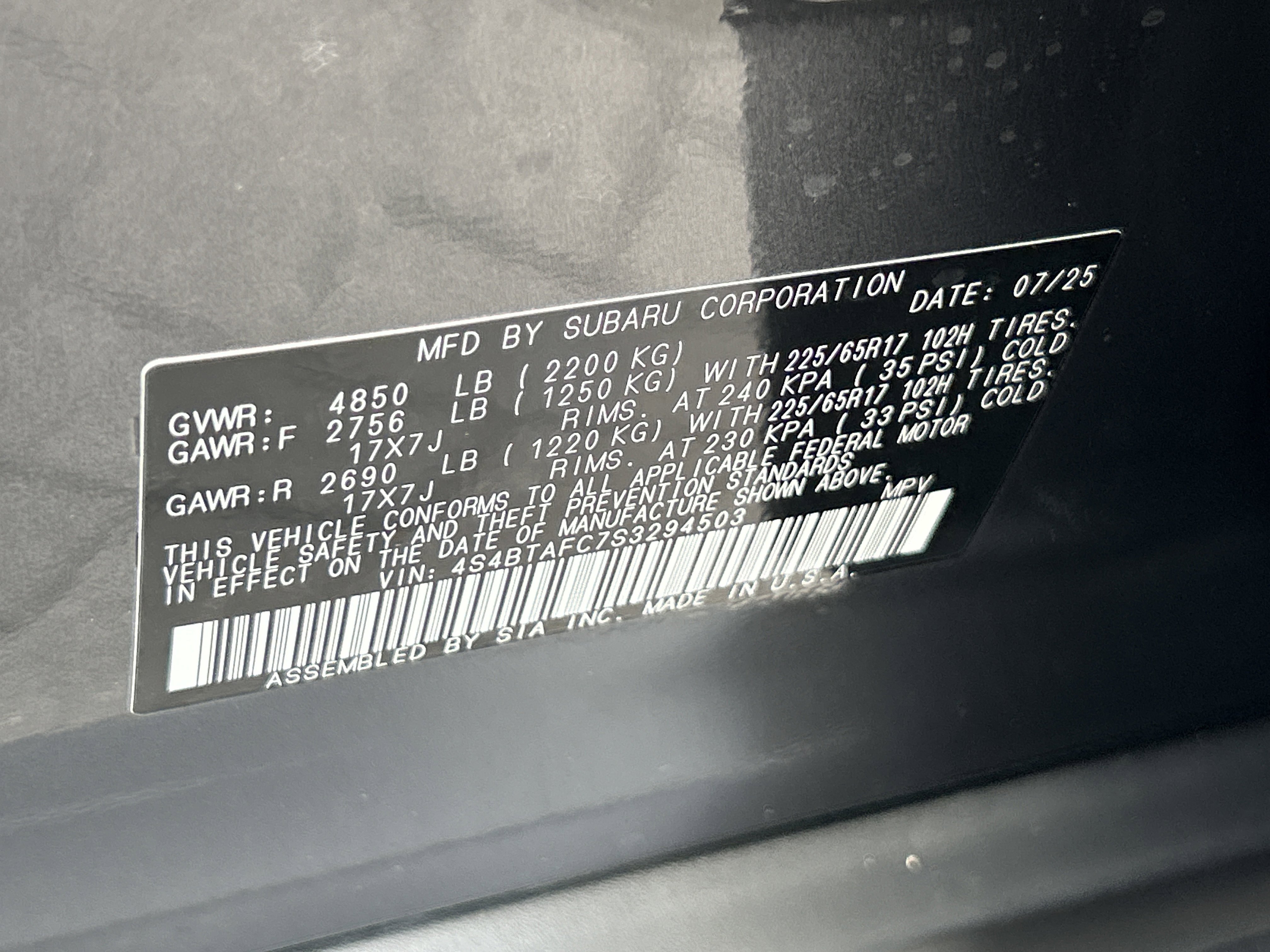 2025 Subaru Outback Premium photo 4