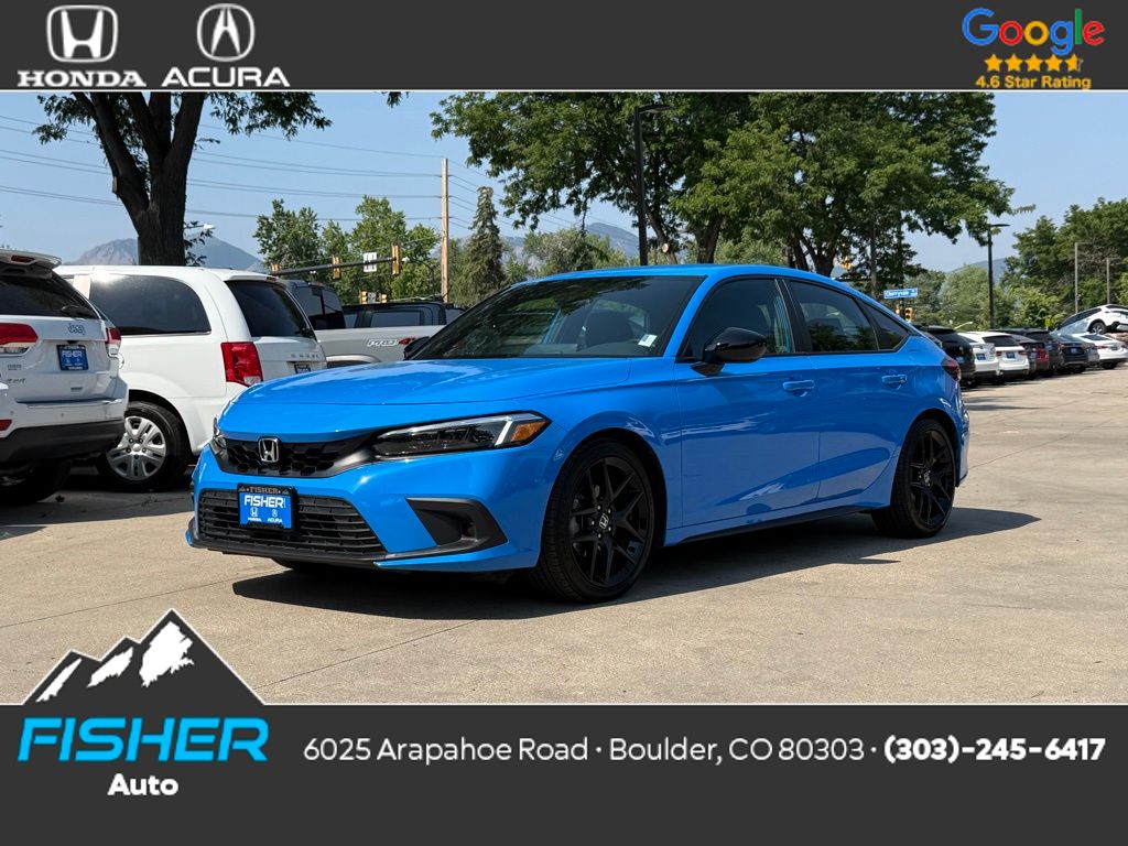 Used 2023 Boost Blue Pearl Honda Sport image 1