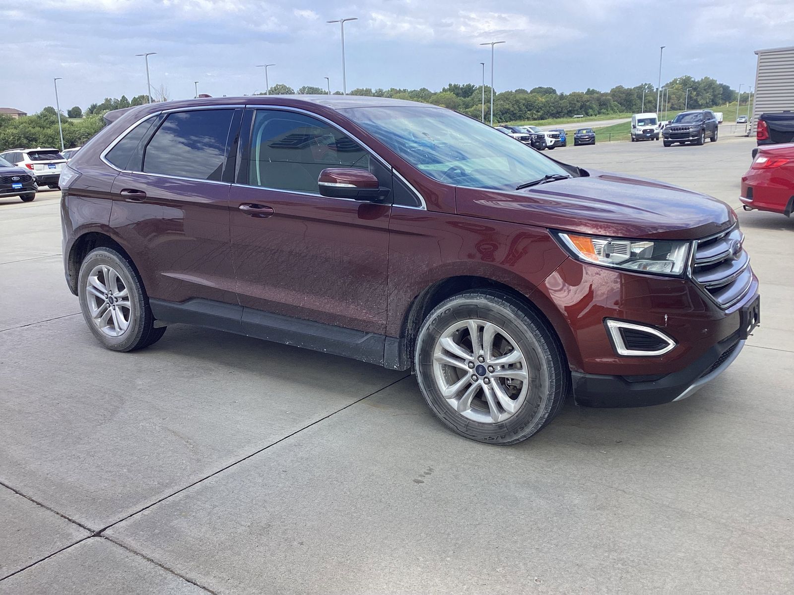 Used 2016 Ford Edge SEL with VIN 2FMPK4J90GBC58973 for sale in Plattsmouth, NE