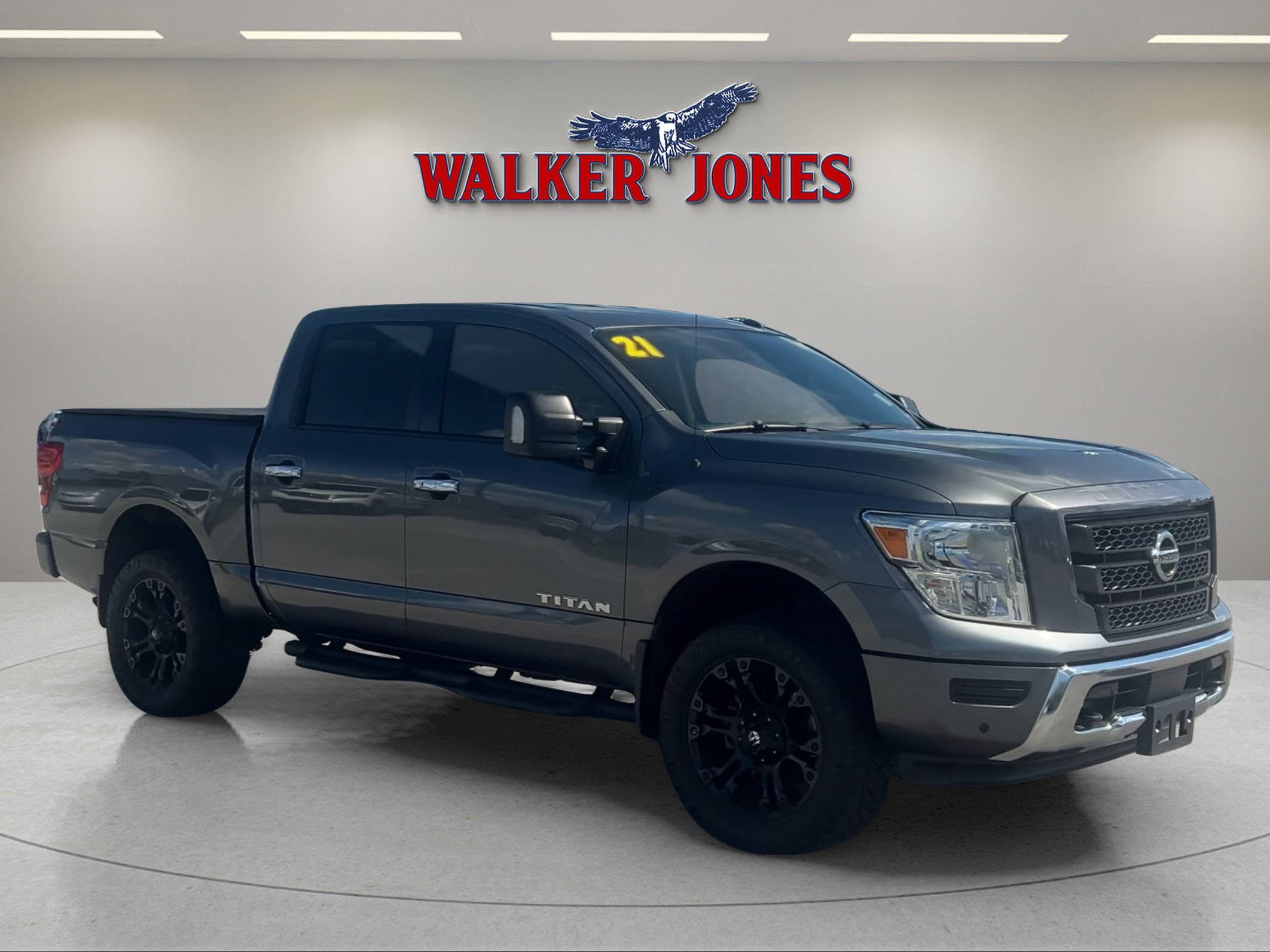 Used 2021 Gun Metallic Nissan SV image 1
