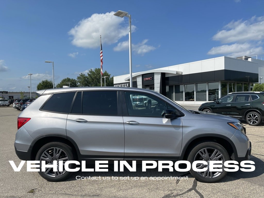 Used 2021 Honda Passport EX-L with VIN 5FNYF8H58MB042682 for sale in Rochester, Minnesota