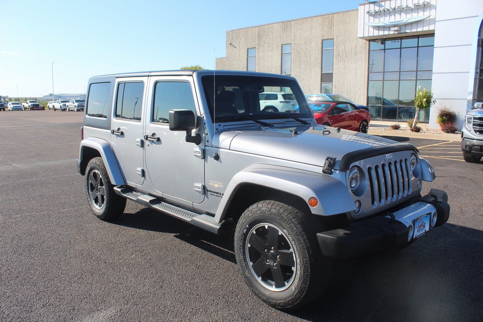 Used 2014 Jeep Wrangler Unlimited Sahara with VIN 1C4BJWEG4EL226126 for sale in Luverne, Minnesota