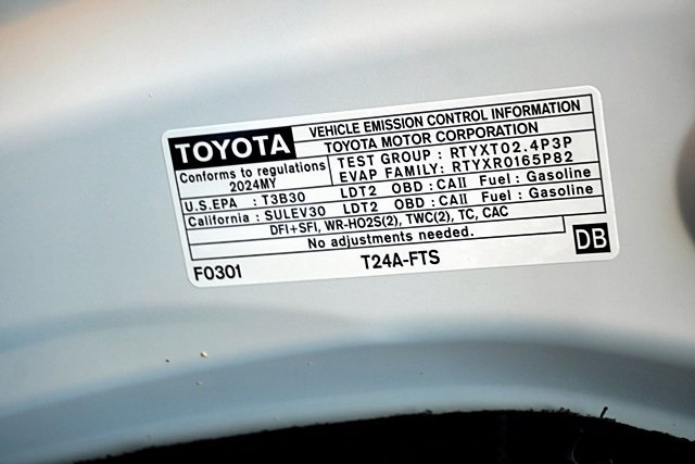 Used 2024 White Toyota LE image 36