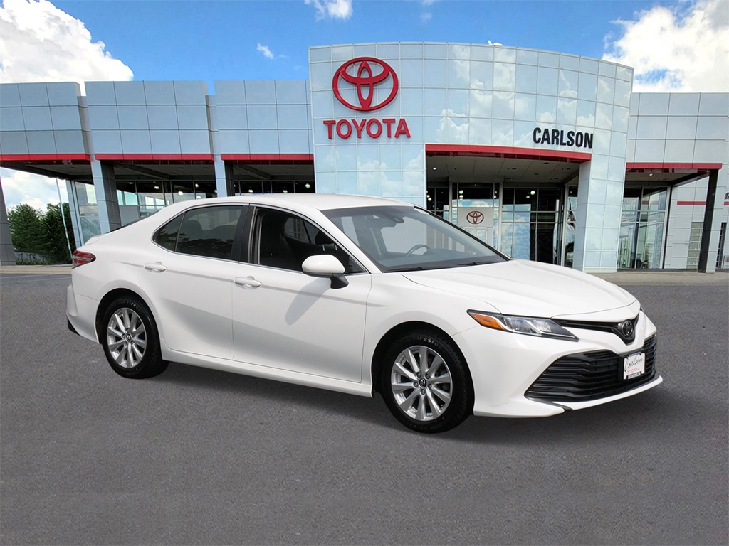 Certified 2018 Toyota Camry LE with VIN JTNB11HK0J3014798 for sale in Minneapolis, Minnesota