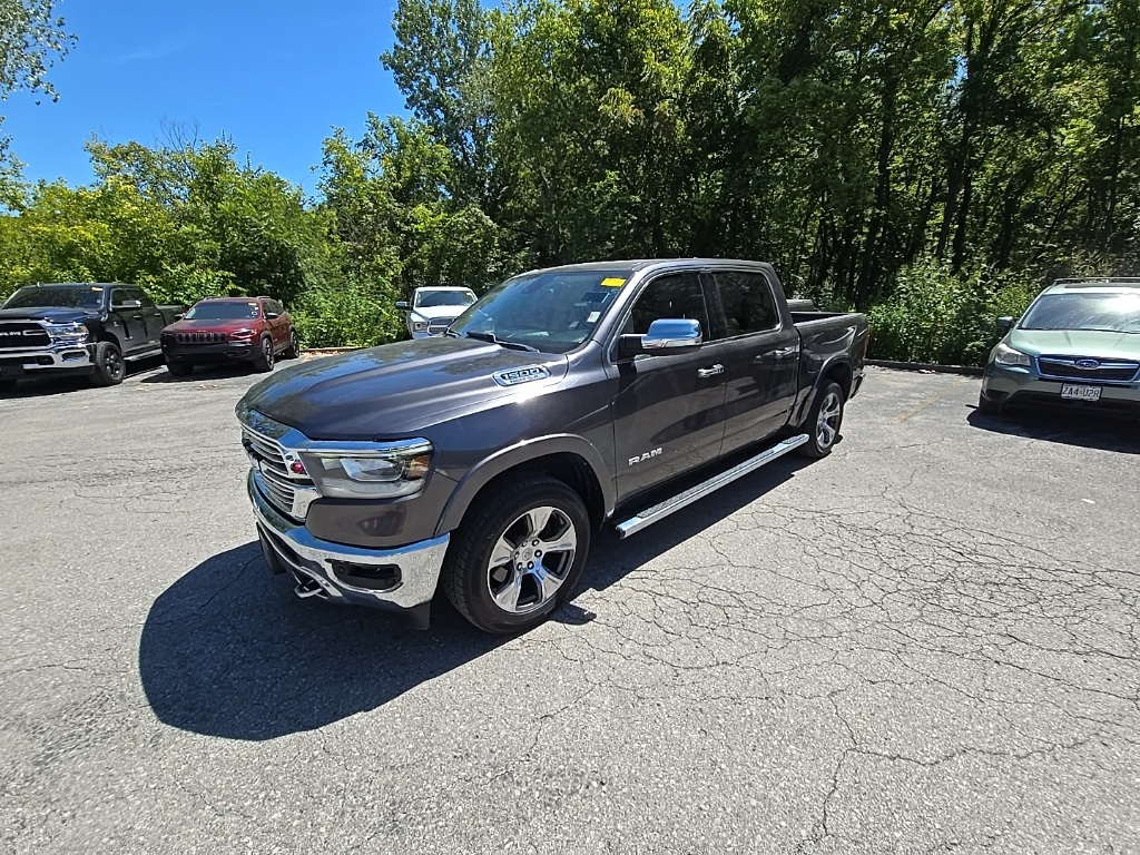 Used 2020 RAM Ram 1500 Pickup Laramie with VIN 1C6RREJT9LN202482 for sale in Kansas City