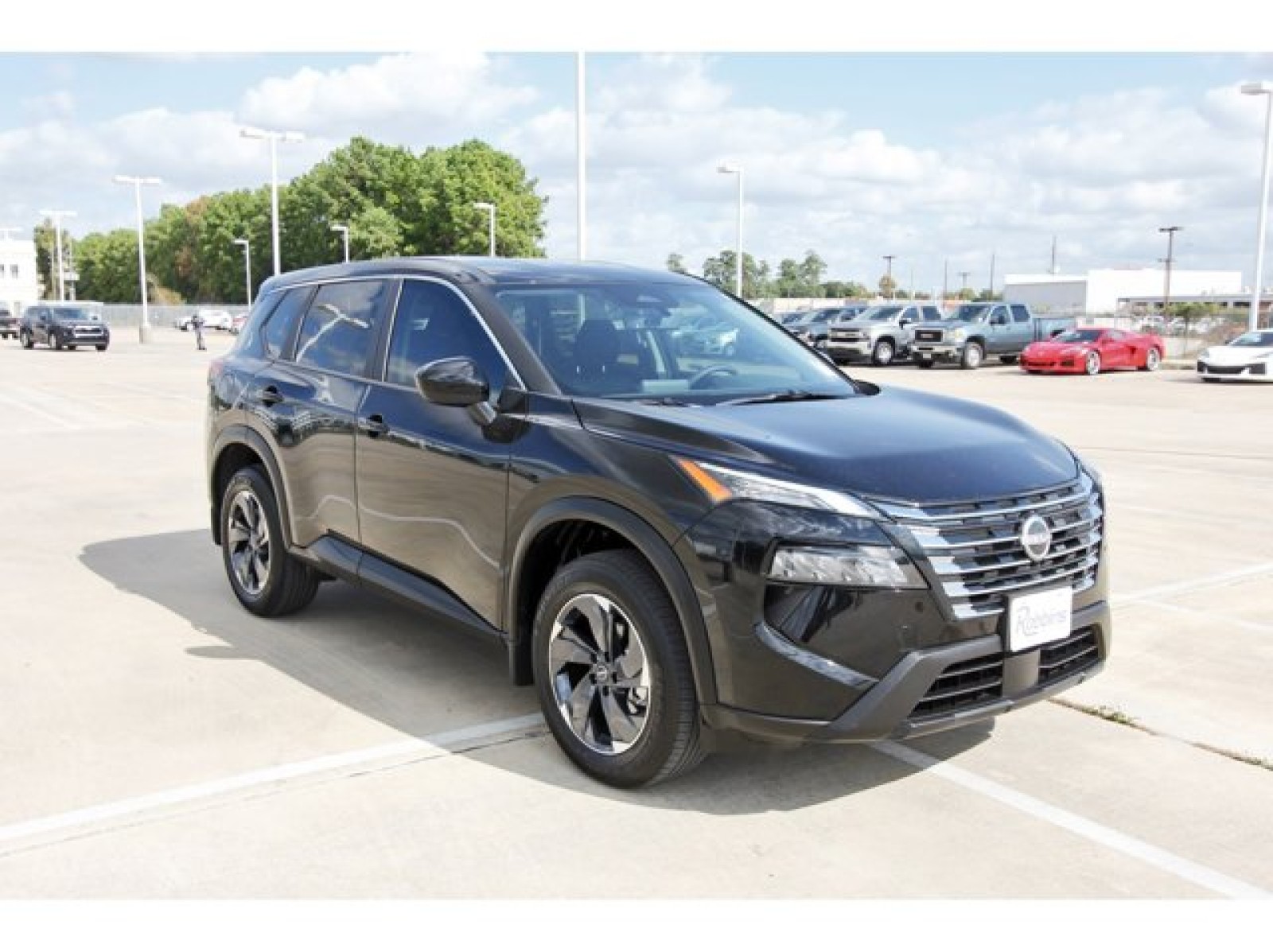 2025 Nissan Rogue SV Black at Robbins Nissan