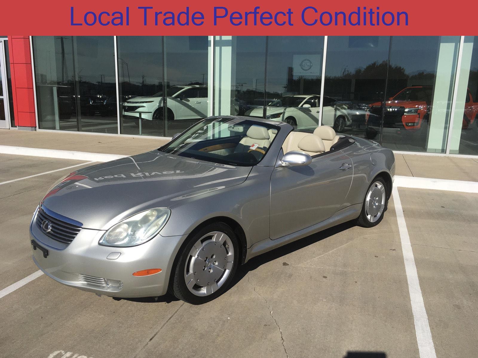 Used 2002 Lexus SC 430 with VIN JTHFN48Y520010859 for sale in Ardmore, OK