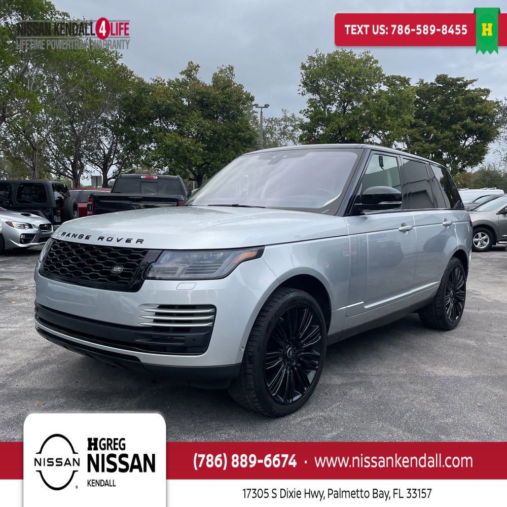 2018 Land Rover Range Rover HSE