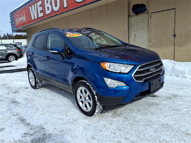 Used 2019 Ford Ecosport SE with VIN MAJ6S3GL1KC265989 for sale in Indiana, PA