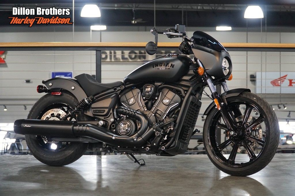Indian Scout Black Smoke Harley Davidson Indian Scout Motorcycle
