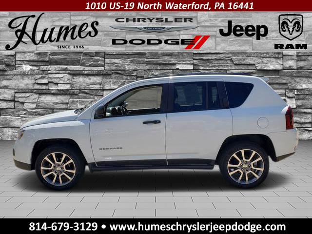 Used 2017 Jeep Compass Sport SE with VIN 1C4NJDBBXHD127724 for sale in Waterford, PA