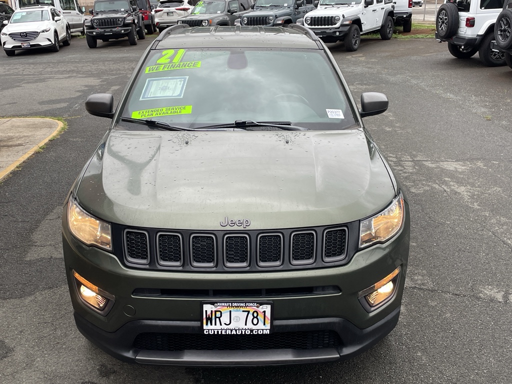 Used 2021 Jeep Compass 80th Spec. Edition with VIN 3C4NJDEB3MT535689 for sale in Pearl City, HI