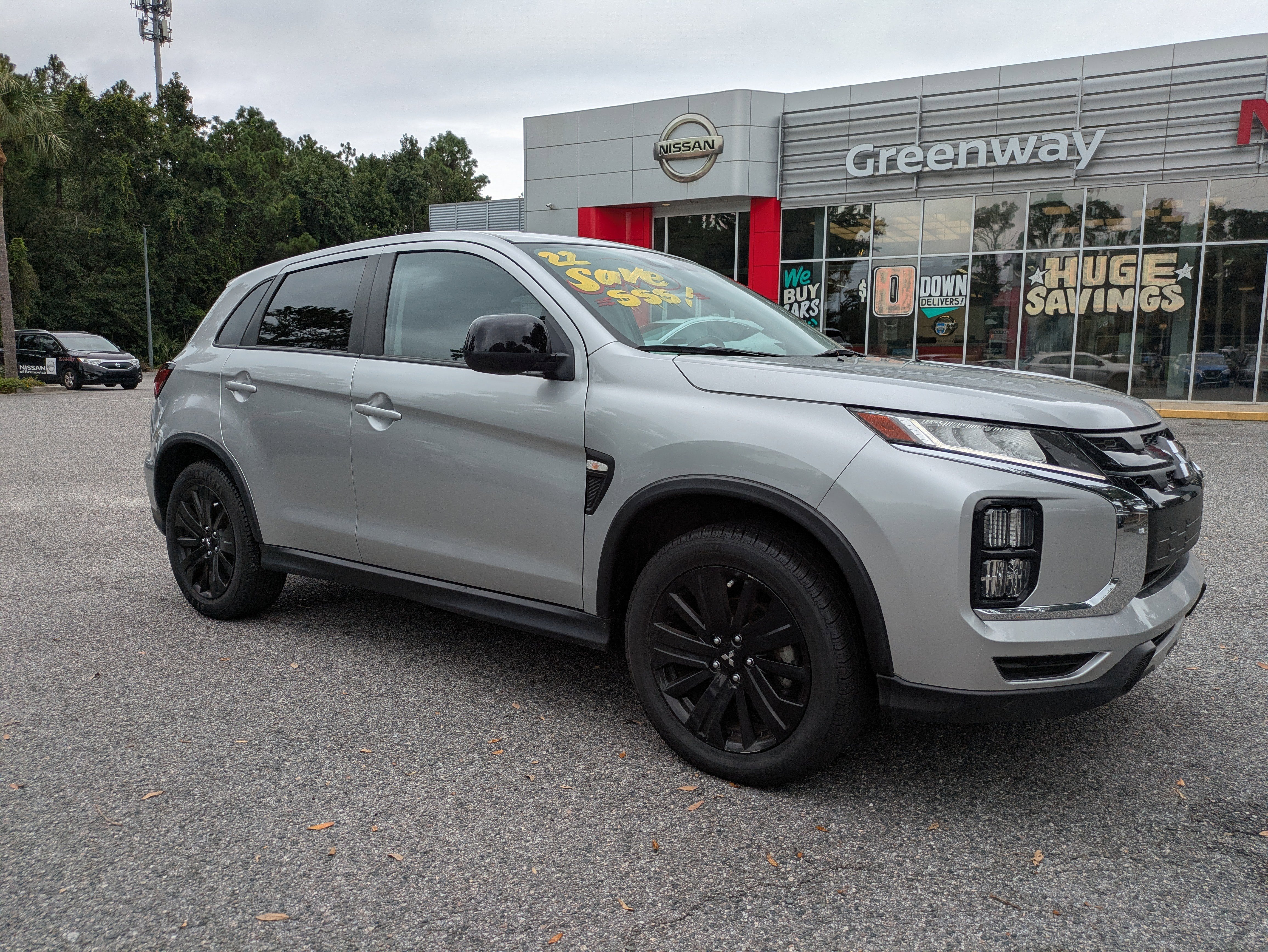 Used 2022 Mitsubishi Outlander Sport LE with VIN JA4APUAU6NU022040 for sale in Brunswick, GA