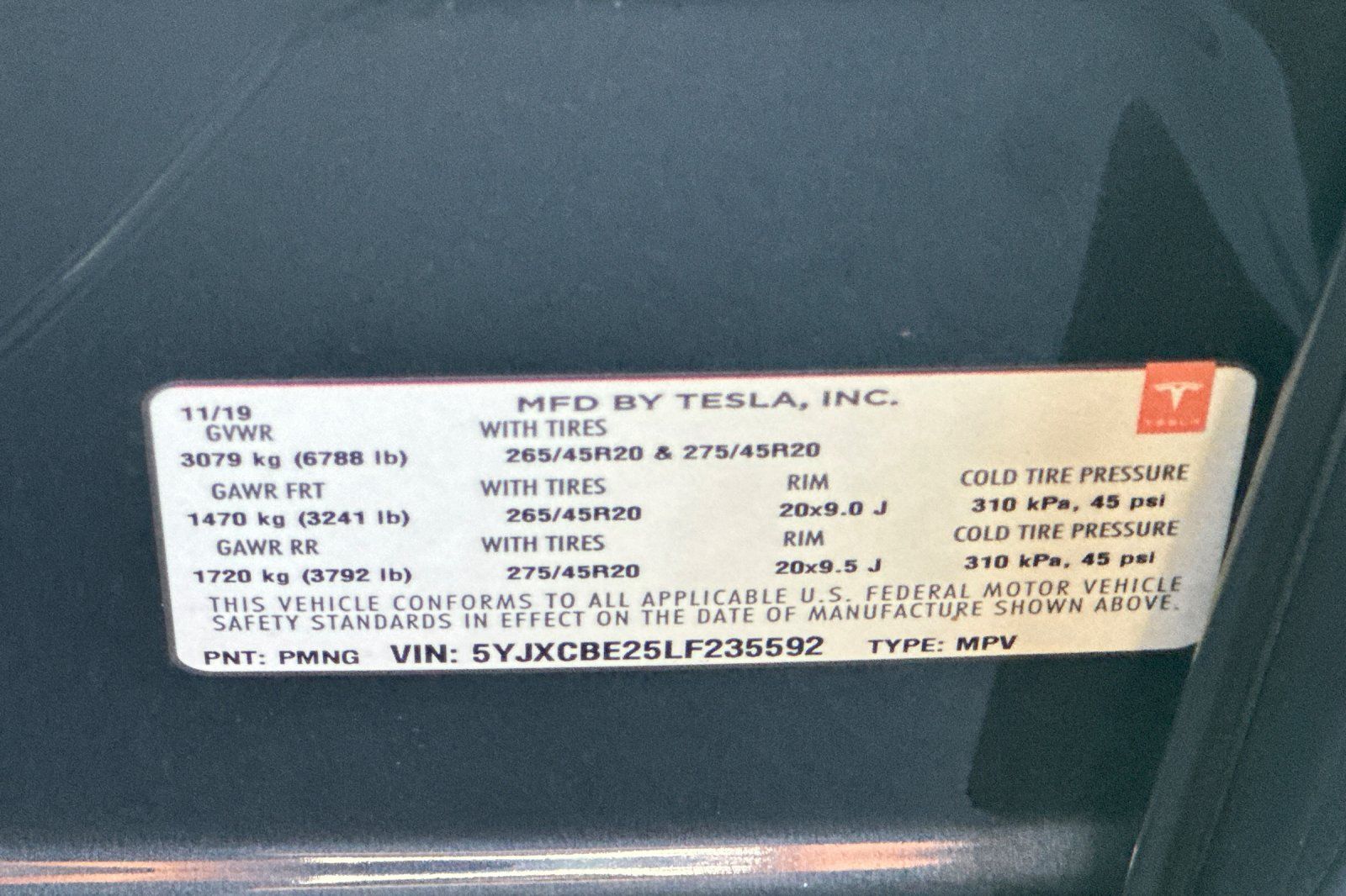 2020 Tesla Model X Long Range photo 34