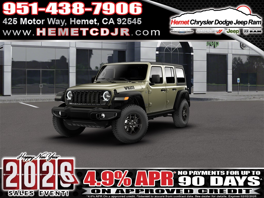 2026 Jeep Wrangler 4-Door Willys's photo