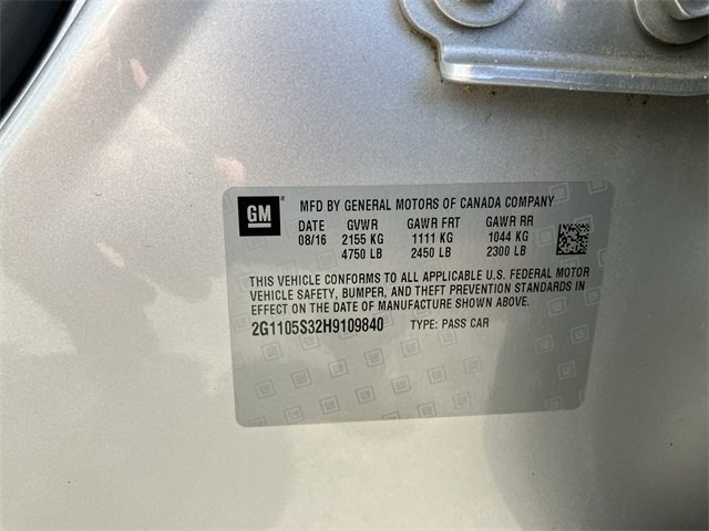 2017 Chevrolet Impala 1LT photo 20