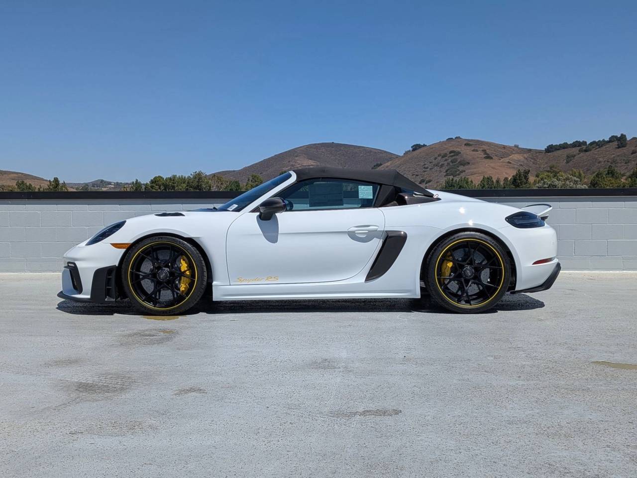 2025 Porsche Boxster Spyder photo 2