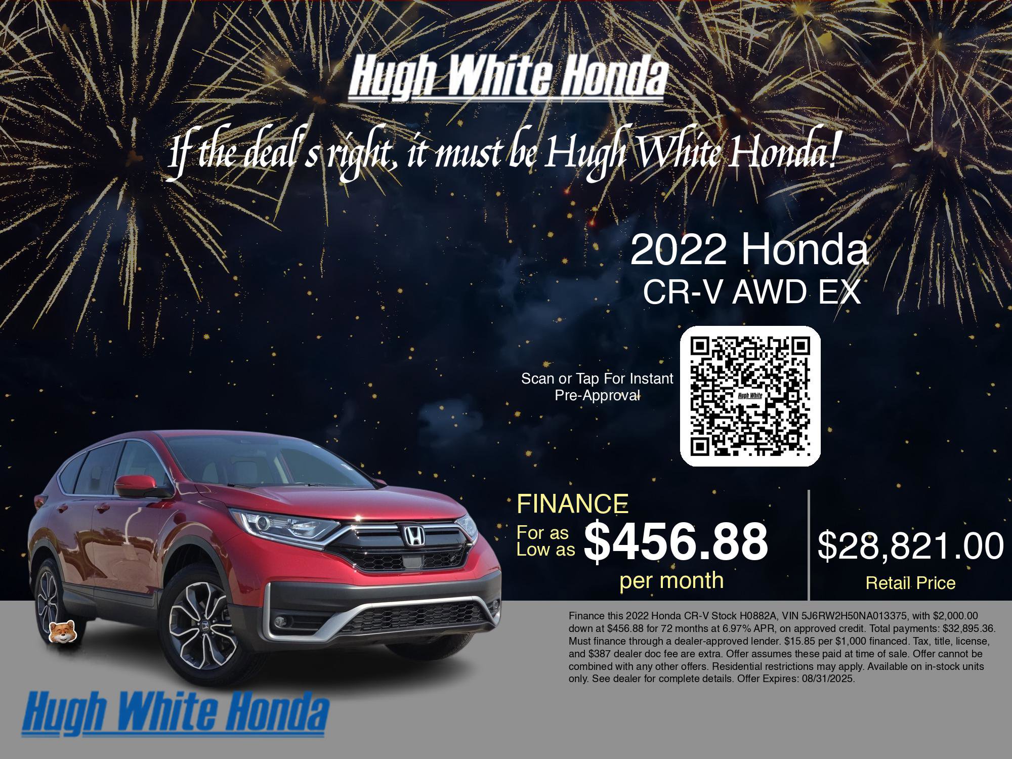 2022 Honda CR-V EX photo 2