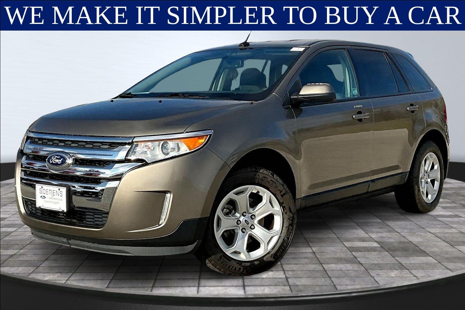Used 2014 Ford Edge SEL with VIN 2FMDK4JC7EBB39006 for sale in Brookfield, WI
