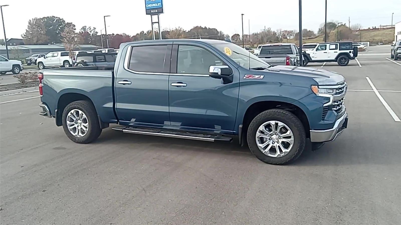 Certified 2024 Chevrolet Silverado 1500 LTZ with VIN 1GCUDGE87RZ287164 for sale in Kansas City