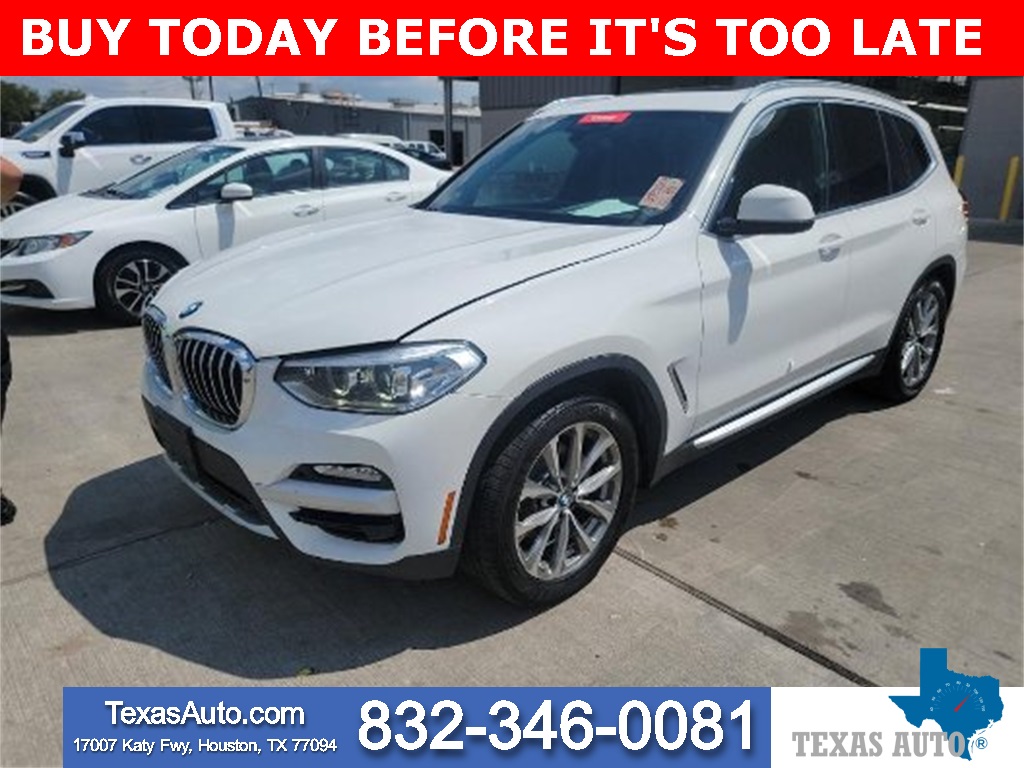 PreOwned 2019 BMW X3 sDrive30i 4D Sport Utility in Houston NAF26196