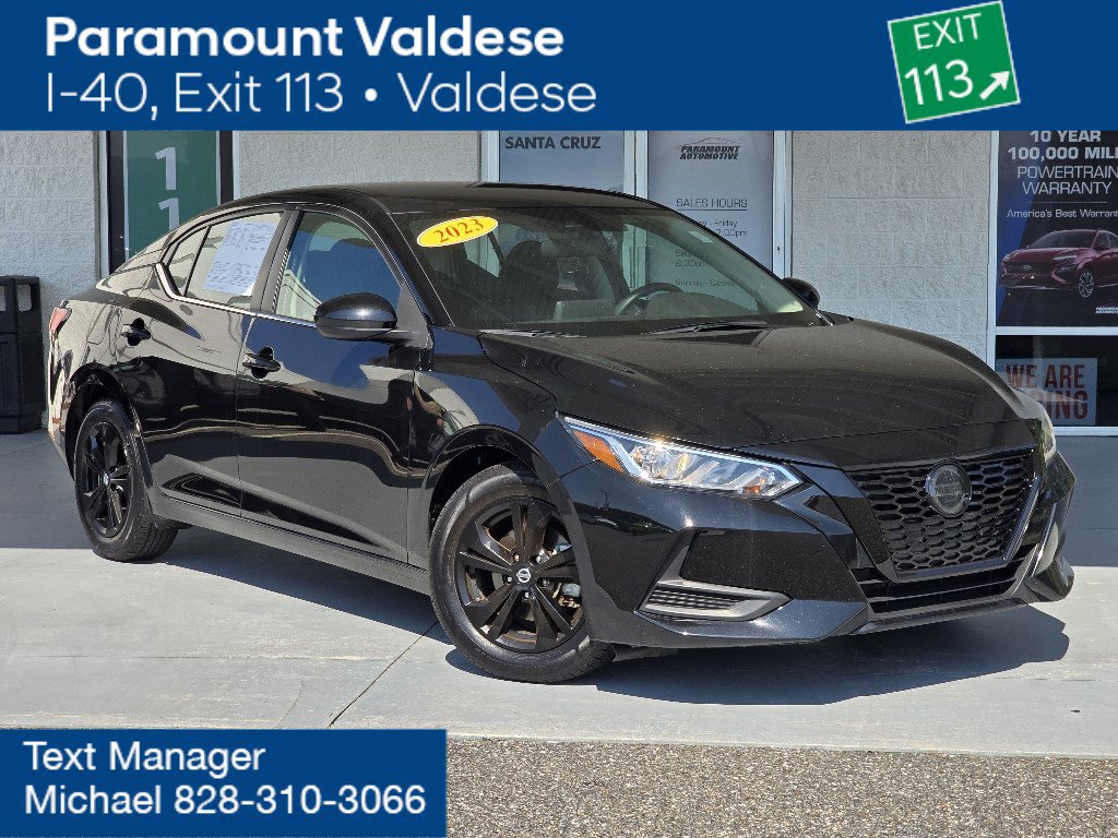 Used 2023 Nissan Sentra SV with VIN 3N1AB8CV6PY250432 for sale in Connelly Springs, NC