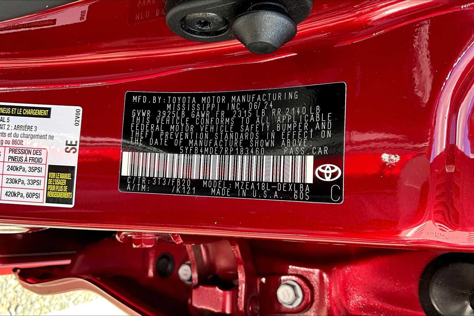 2024 Toyota Corolla LE photo 35