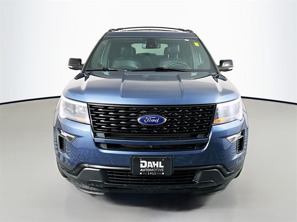 Used 2019 Ford Explorer Sport with VIN 1FM5K8GT2KGB19012 for sale in Onalaska, WI
