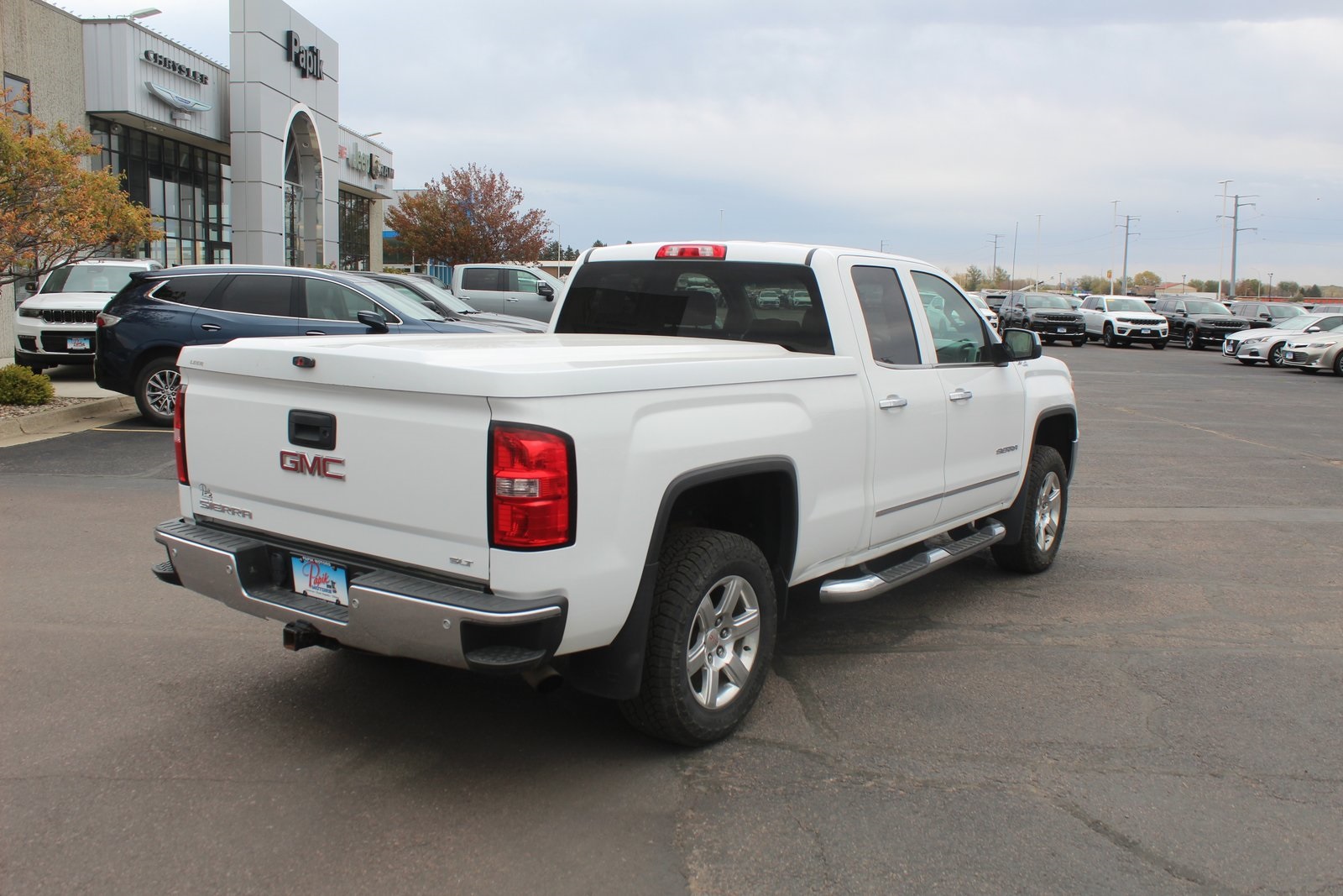 Used 2014 GMC Sierra 1500 SLT with VIN 1GTV2VEJ4EZ306555 for sale in Luverne, Minnesota