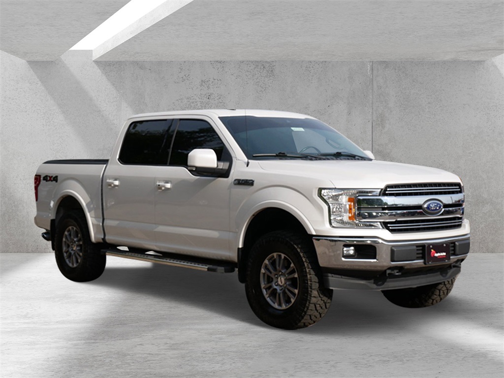 Used 2019 Ford F-150 Lariat with VIN 1FTEW1E55KFB28913 for sale in White Bear Lake, Minnesota